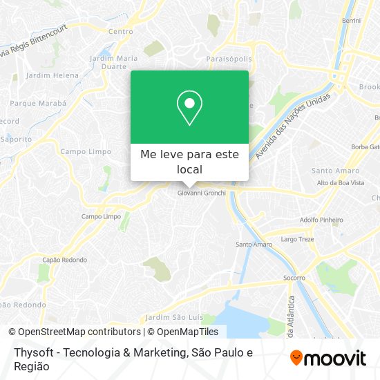 Thysoft - Tecnologia & Marketing mapa