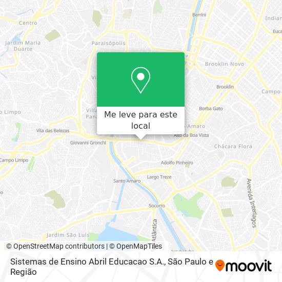 Sistemas de Ensino Abril Educacao S.A. mapa