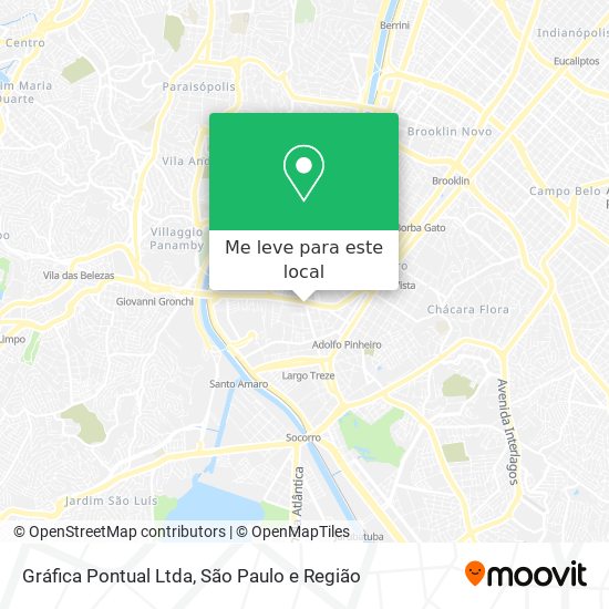 Gráfica Pontual Ltda mapa