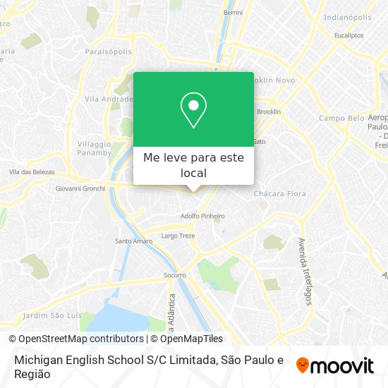 Michigan English School S / C Limitada mapa