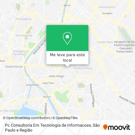 Pc Consultoria Em Tecnologia de Informacoes mapa