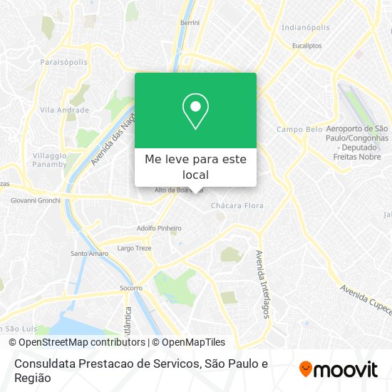 Consuldata Prestacao de Servicos mapa