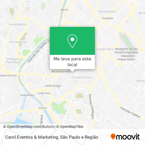 Carol Eventos & Marketing mapa
