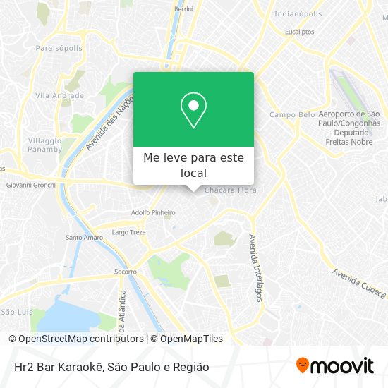 Hr2 Bar Karaokê mapa