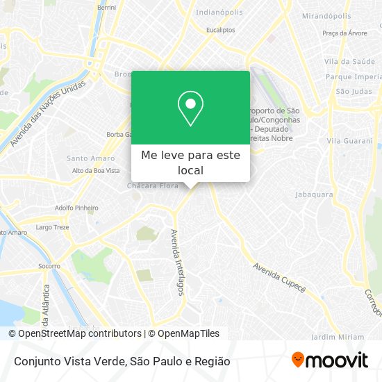 Conjunto Vista Verde mapa