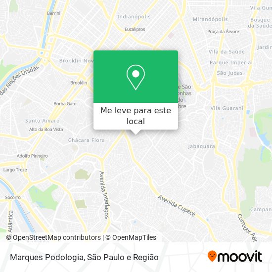 Marques Podologia mapa