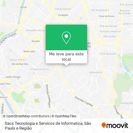 Sacs Tecnologia e Servicos de Informatica mapa