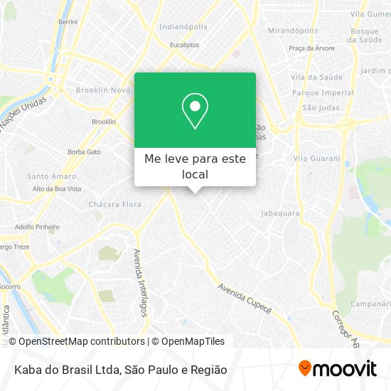 Kaba do Brasil Ltda mapa