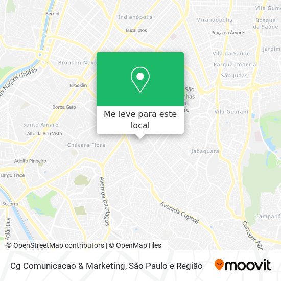 Cg Comunicacao & Marketing mapa