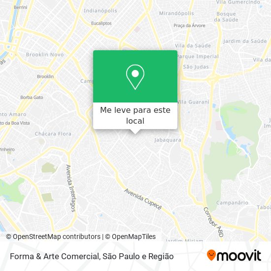 Forma & Arte Comercial mapa