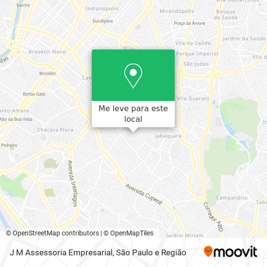 J M Assessoria Empresarial mapa