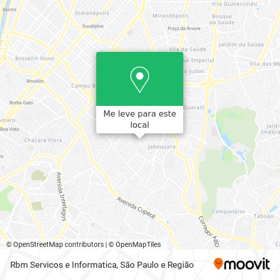 Rbm Servicos e Informatica mapa