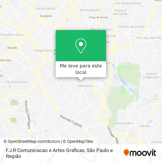 F.J.R Comunicacao e Artes Graficas mapa