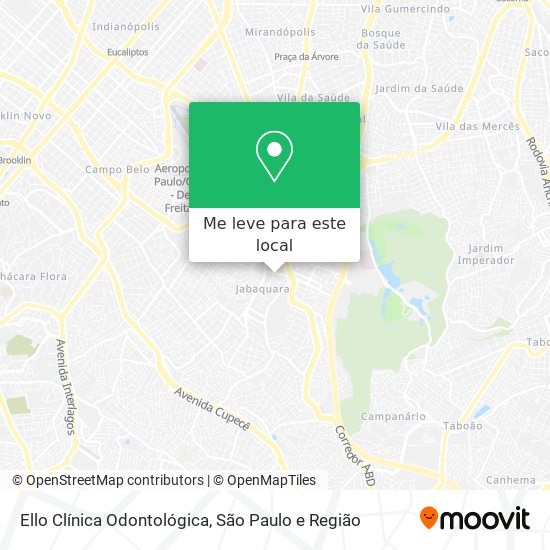 Ello Clínica Odontológica mapa