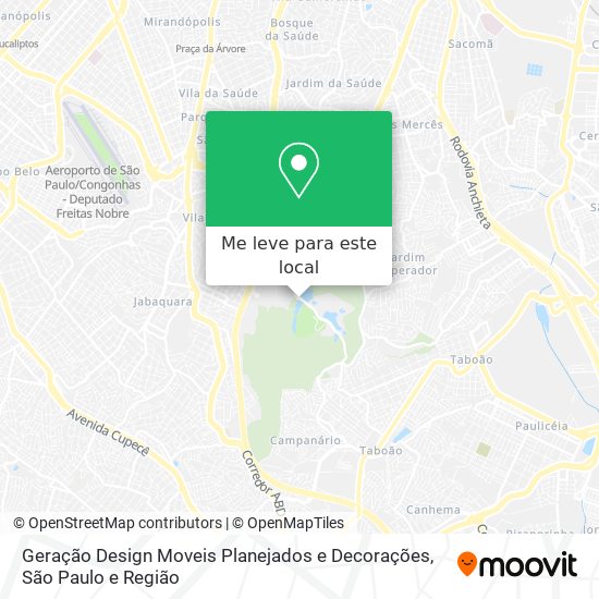 Geração Design Moveis Planejados e Decorações mapa