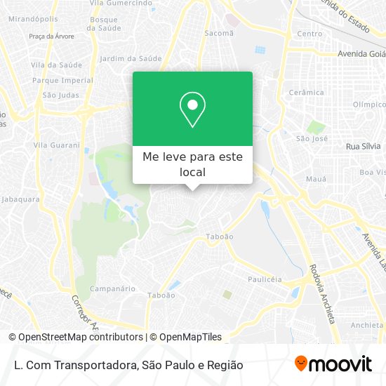 L. Com Transportadora mapa