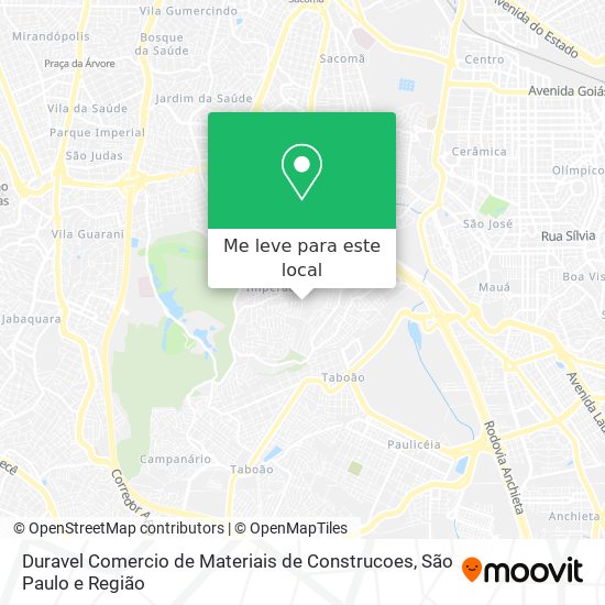 Duravel Comercio de Materiais de Construcoes mapa