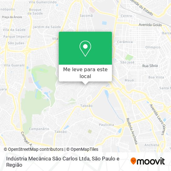 Indústria Mecânica São Carlos Ltda mapa