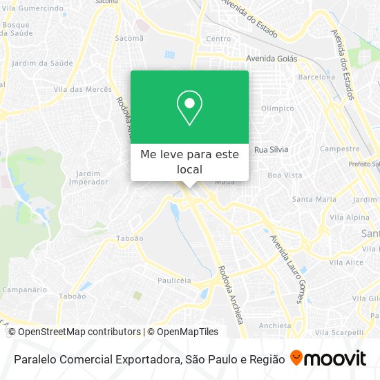 Paralelo Comercial Exportadora mapa