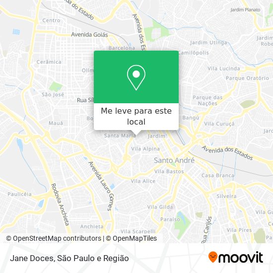 Jane Doces mapa