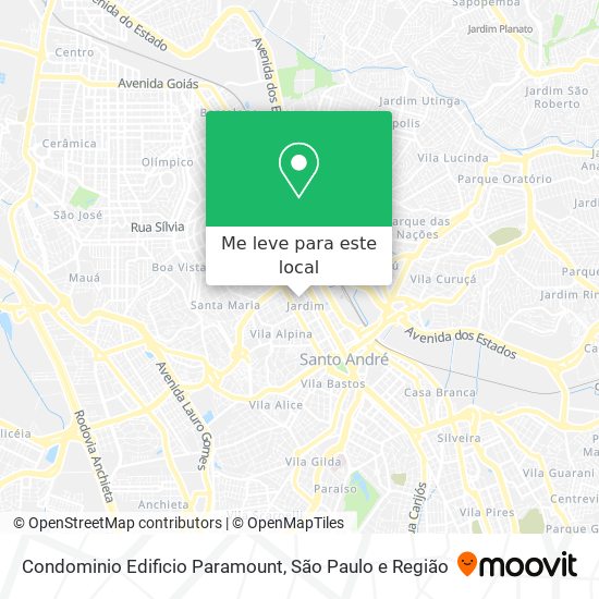 Condominio Edificio Paramount mapa