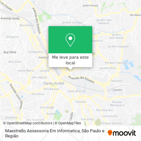 Maestrello Assessoria Em Informatica mapa