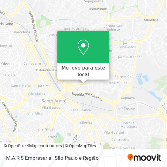 M.A.R.S Empresarial mapa