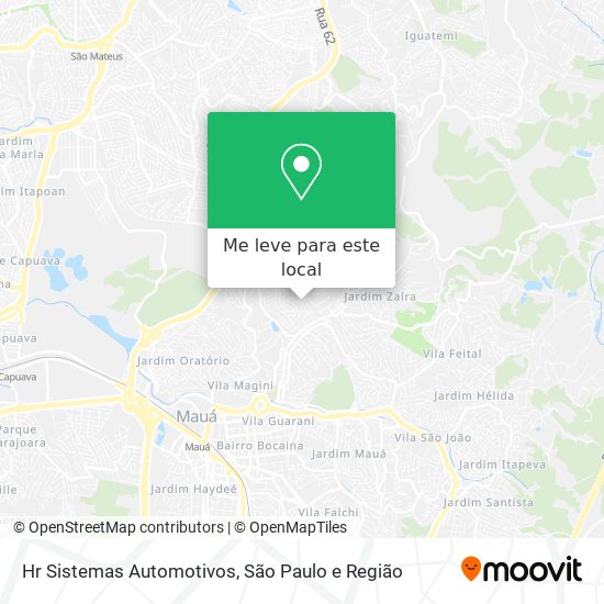 Hr Sistemas Automotivos mapa