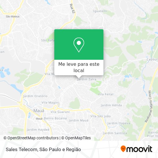 Sales Telecom mapa