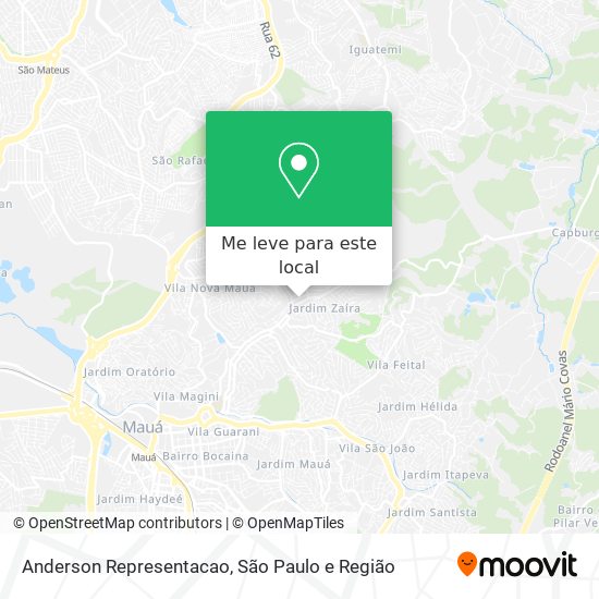 Anderson Representacao mapa