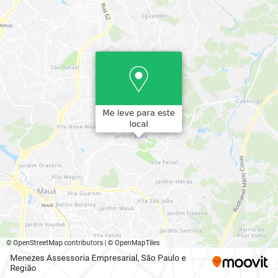 Menezes Assessoria Empresarial mapa