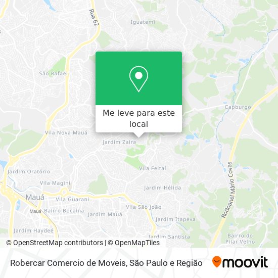 Robercar Comercio de Moveis mapa