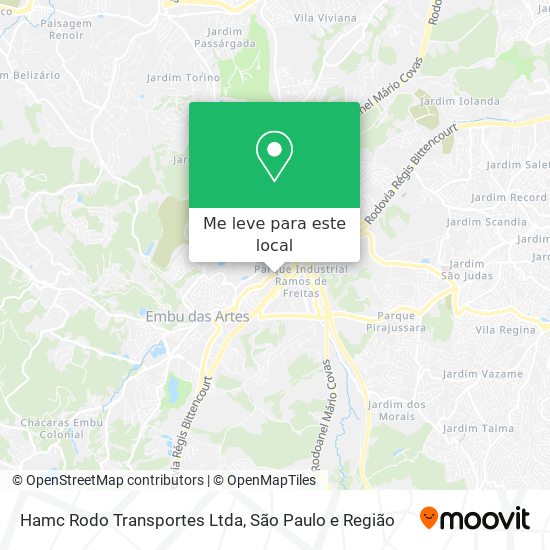 Hamc Rodo Transportes Ltda mapa