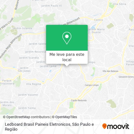 Ledboard Brasil Paineis Eletronicos mapa