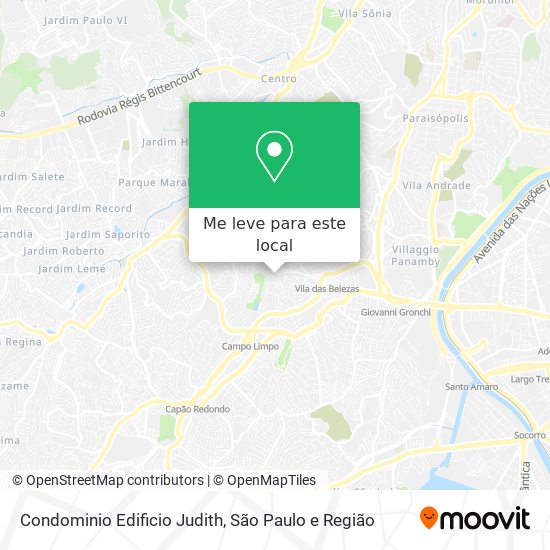 Condominio Edificio Judith mapa