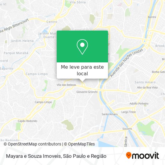 Mayara e Souza Imoveis mapa