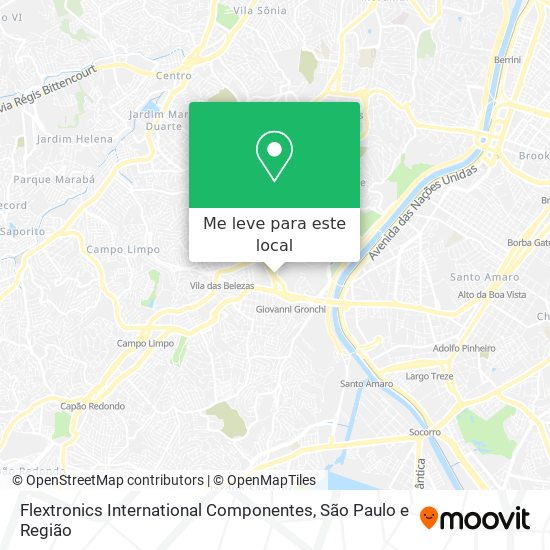 Flextronics International Componentes mapa