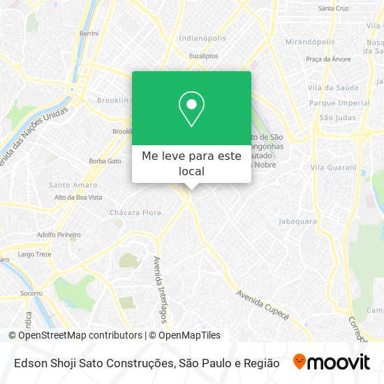 Edson Shoji Sato Construções mapa