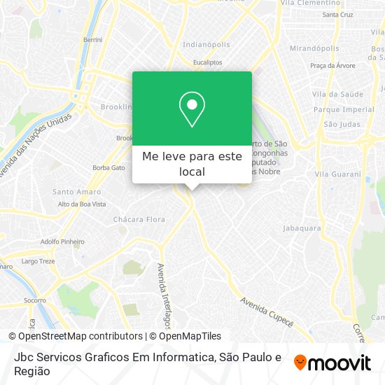 Jbc Servicos Graficos Em Informatica mapa