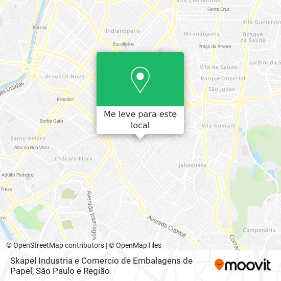 Skapel Industria e Comercio de Embalagens de Papel mapa