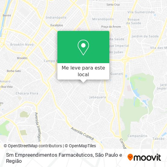 Sm Empreendimentos Farmacêuticos mapa