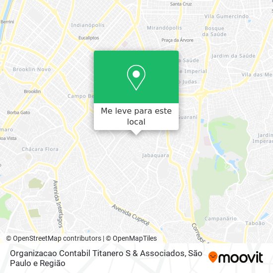 Organizacao Contabil Titanero S & Associados mapa