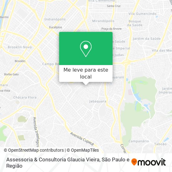 Assessoria & Consultoria Glaucia Vieira mapa