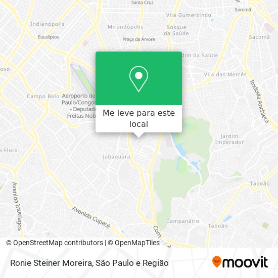 Ronie Steiner Moreira mapa