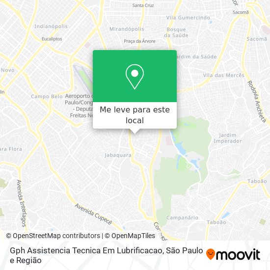 Gph Assistencia Tecnica Em Lubrificacao mapa