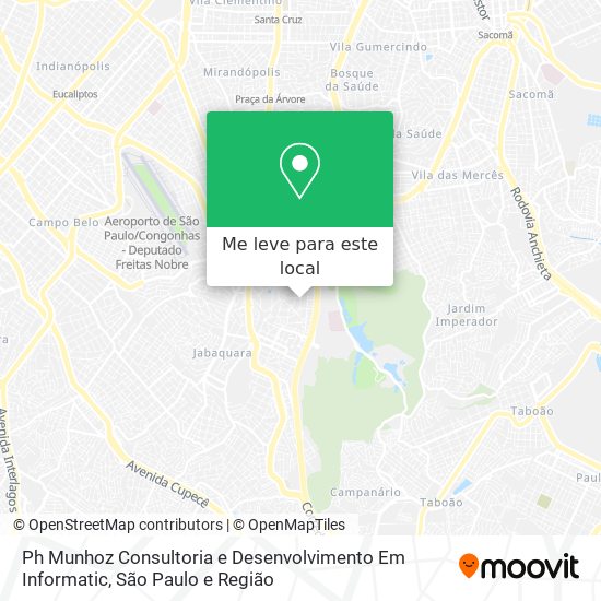 Ph Munhoz Consultoria e Desenvolvimento Em Informatic mapa