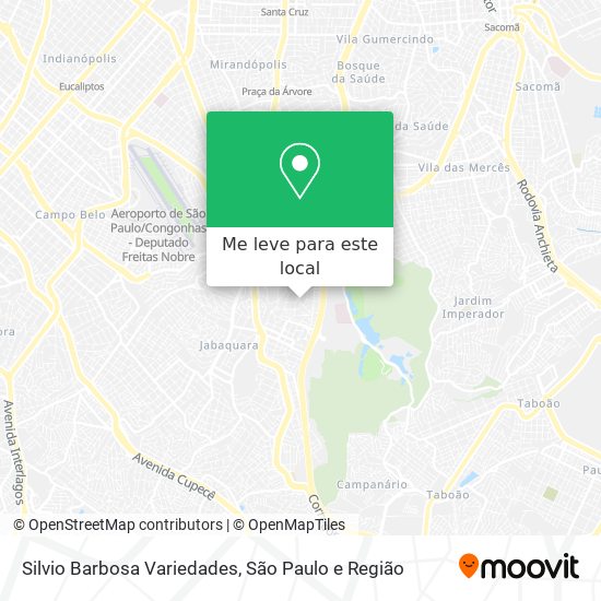 Silvio Barbosa Variedades mapa