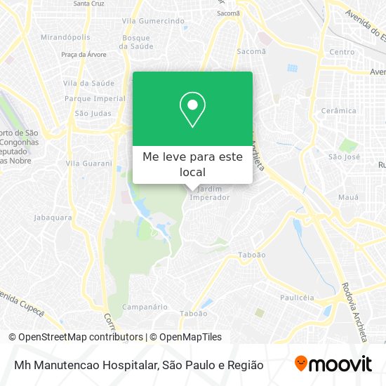 Mh Manutencao Hospitalar mapa