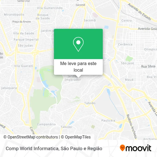 Comp World Informatica mapa