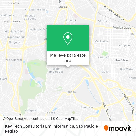 Key Tech Consultoria Em Informatica mapa